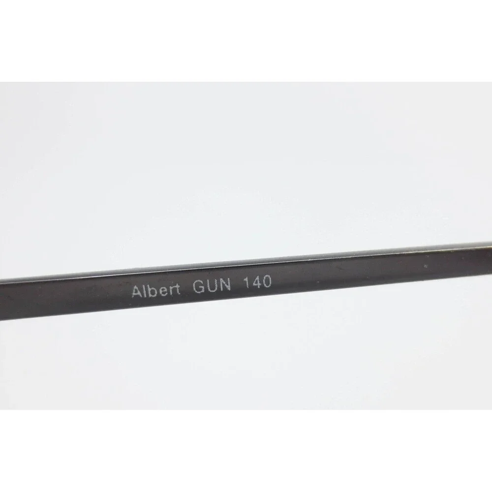 Van Heusen Albert GUN 140 Rectangular Gunmetal Metal Eyeglasses Frames 54-19
